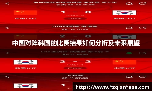 中国对阵韩国的比赛结果如何分析及未来展望